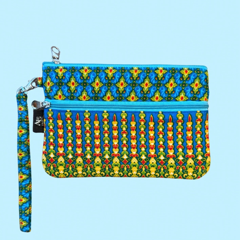 Cute Patterned Wristlet